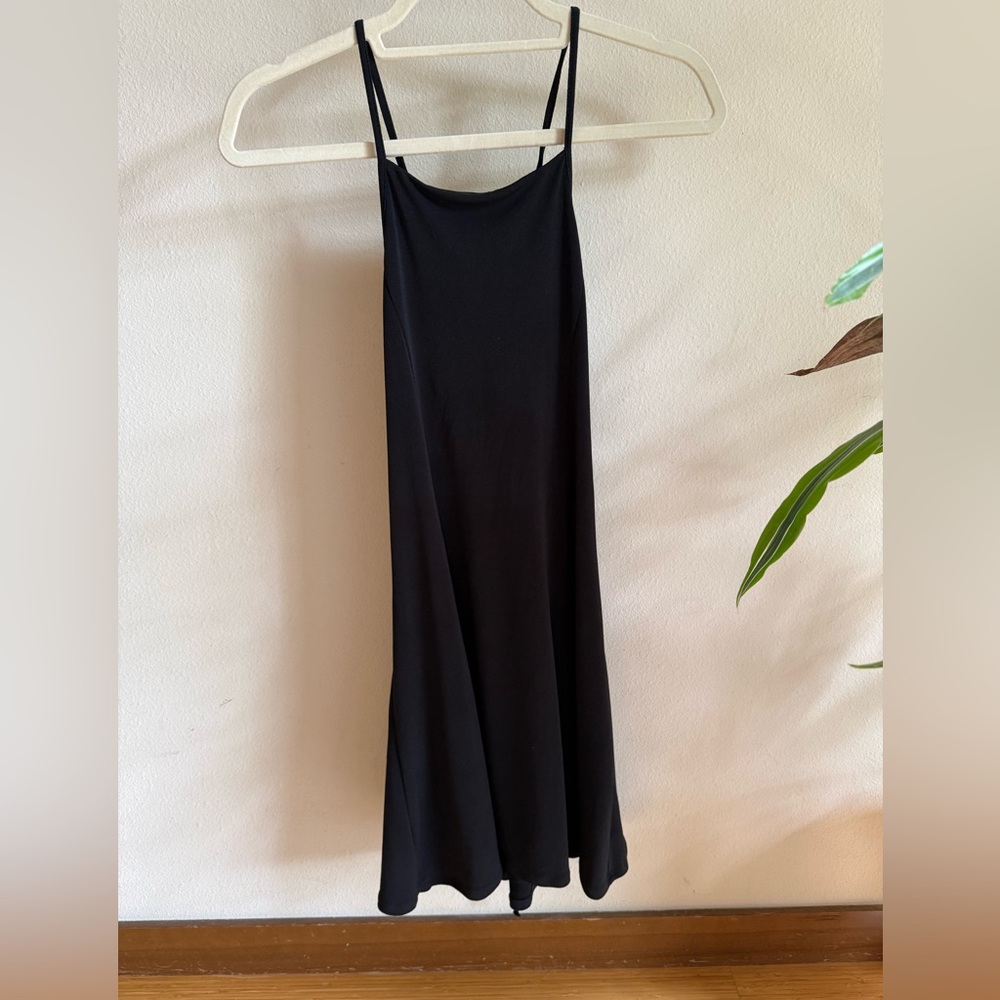 Urban Outfitters black slip dress, new with tags